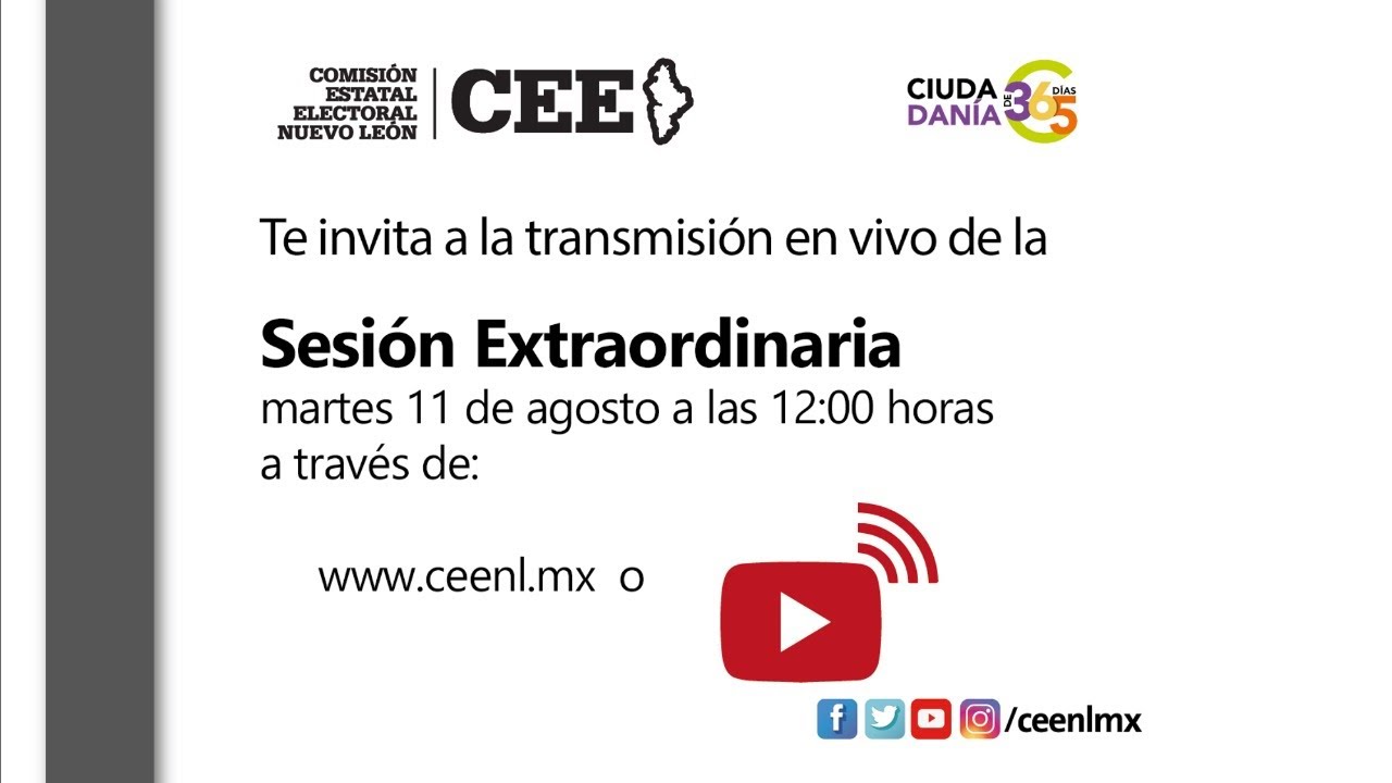 🔴#EnVivo | Sesión Extraordinaria | 11 de agosto de 2020