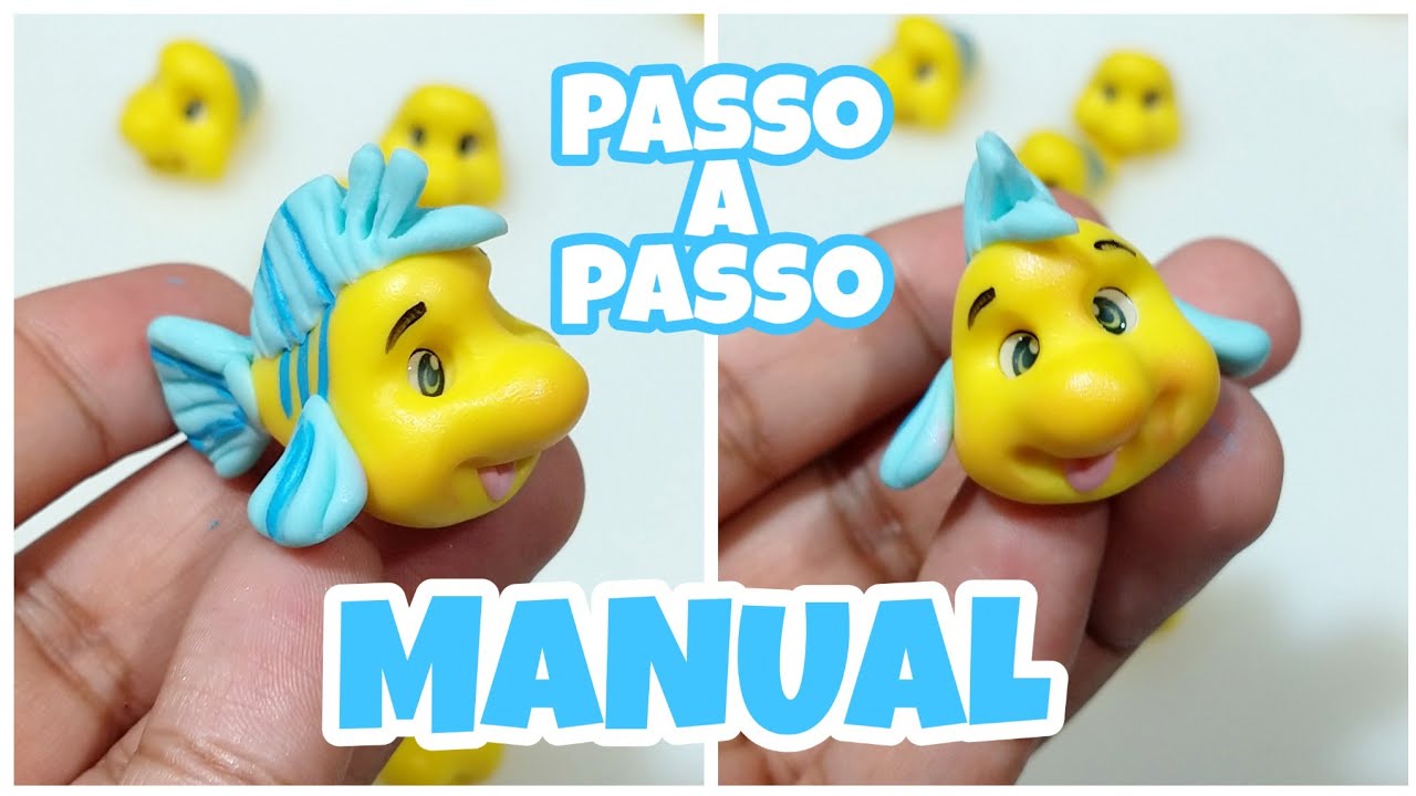 DIY - Linguado da Ariel em biscuit || Pierre Marinho