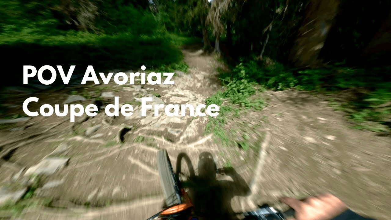 POV MTB Bike Park: Tech' Line Coupe de France &agrave; Avoriaz