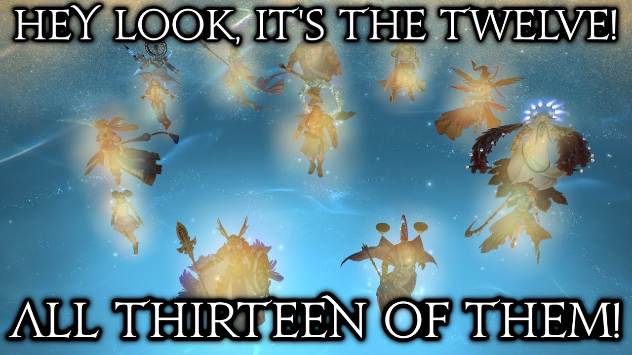 Everything I could find out, about every member of the Twelve (FFXIV Lore Breakdown)