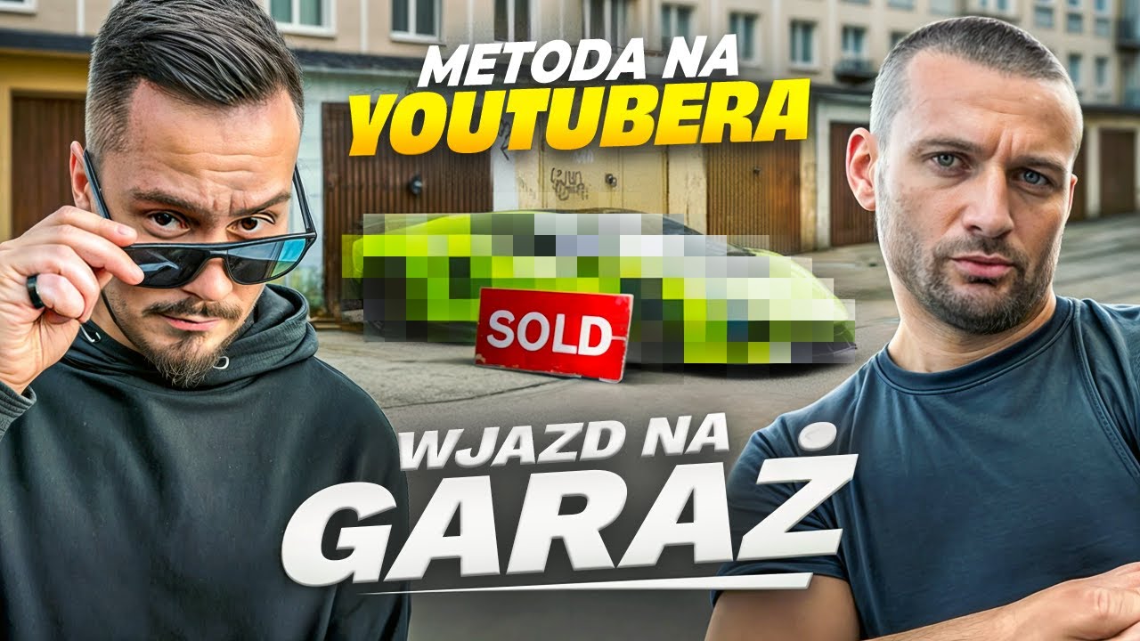 NAJBARDZIEJ CHARYZMATYCZNY AKWIZYTOR Z YOUTUBE *WJAZD NA GARAŻ DO PRZEMOZNAWCA*