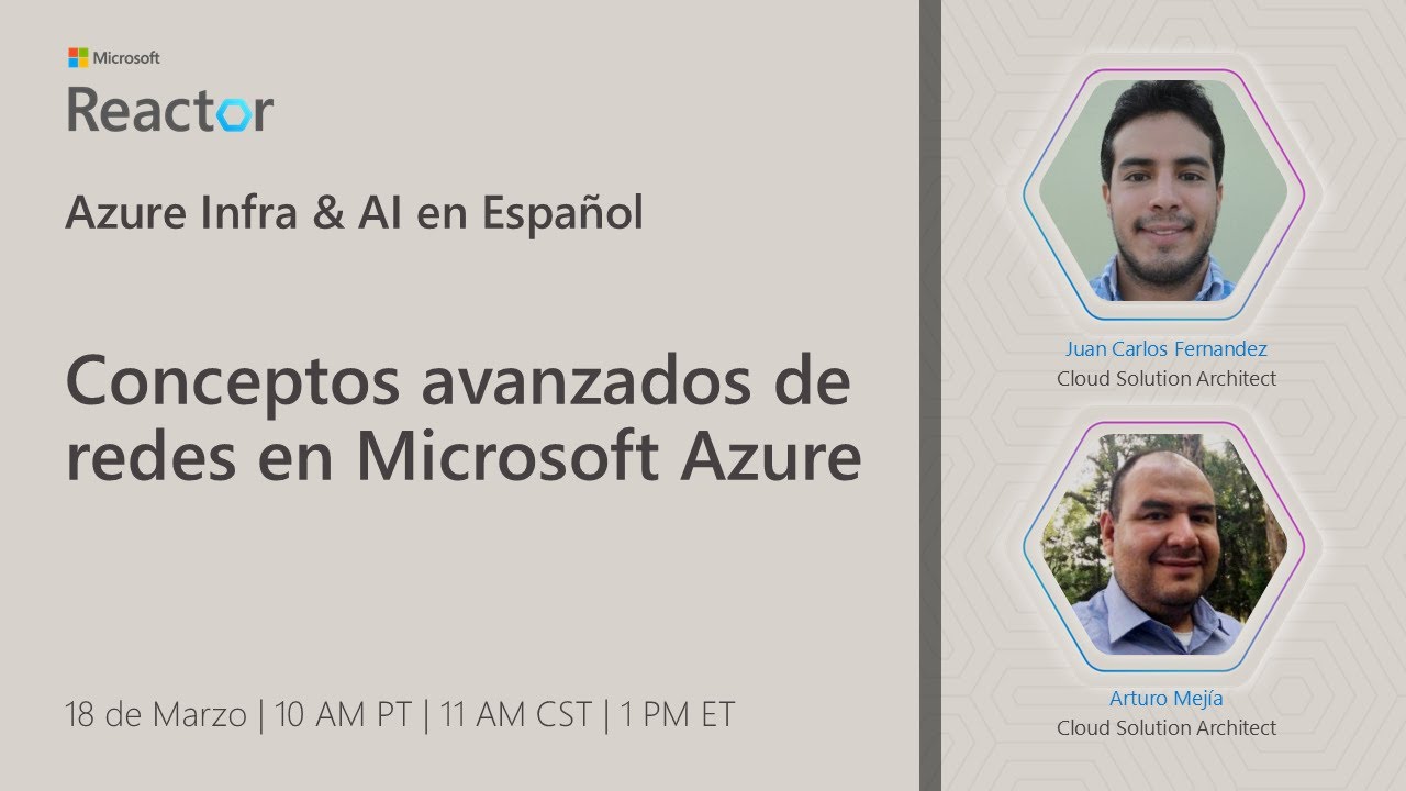 Conceptos avanzados de redes en Microsoft Azure