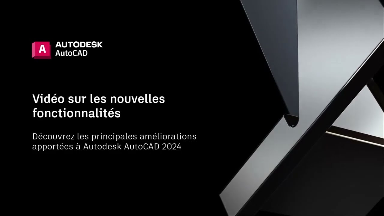Nouveautés AutoCAD 2024