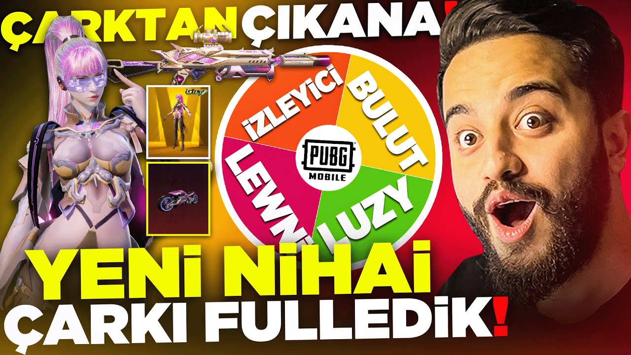 ÇARKTAN ÇIKANA YENİ NİHAİ ÇARKI FULLEDİK! (HERŞEYİ ALDIK) PUBG Mobile