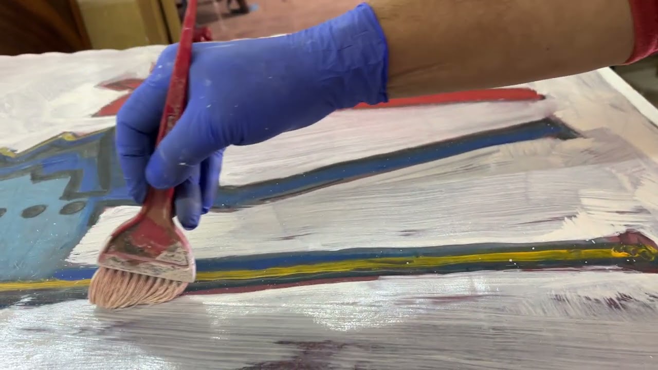 Recuperar una pintura inacabada. Emociones  a través de la pintura. Superar Resaca Emocional