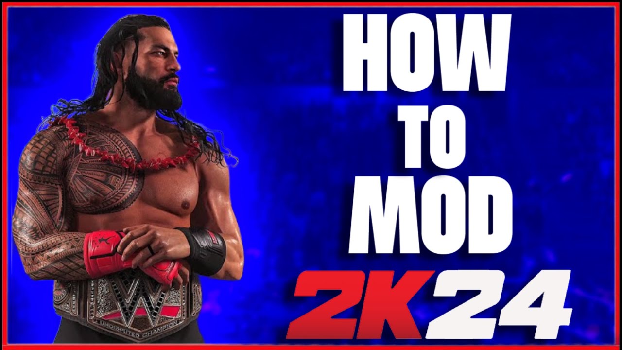 WWE 2K24 Как модифицировать: Полное руководство — простой способ 2024