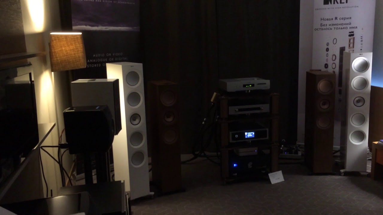 MHES 2018. KEF + NAD M32 + Aqua La Diva