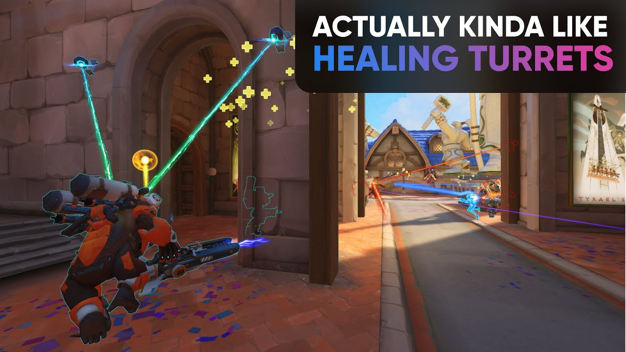 Healing Symmetra... Is kinda nice? | Overwatch: Experimental