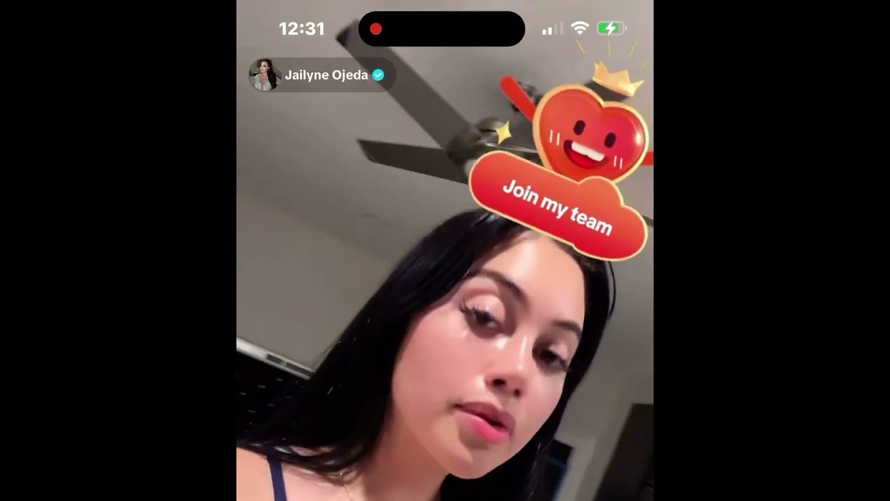 Jailyne Ojeda TikTok Live (8/10/24)
