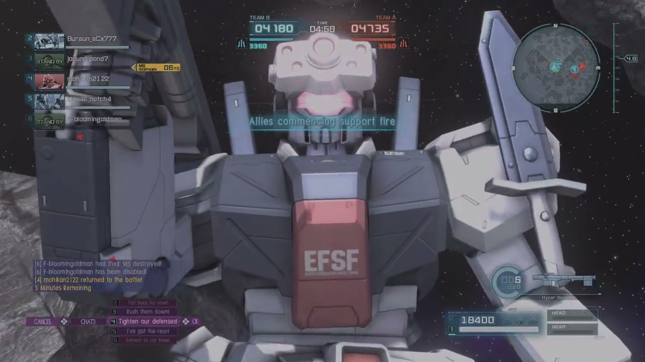 Jegan (CH) Nu Gundam Camo Test | GBO2