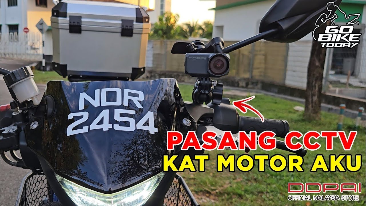 PASANG DASHCAM DDPAI RANGER M1 KAT MOTOR AKU
