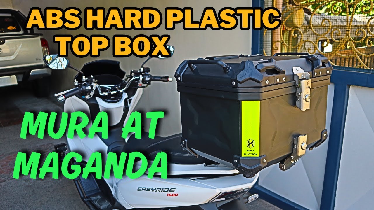 ABS Hard Plastic Top Box for my Easyride 150P