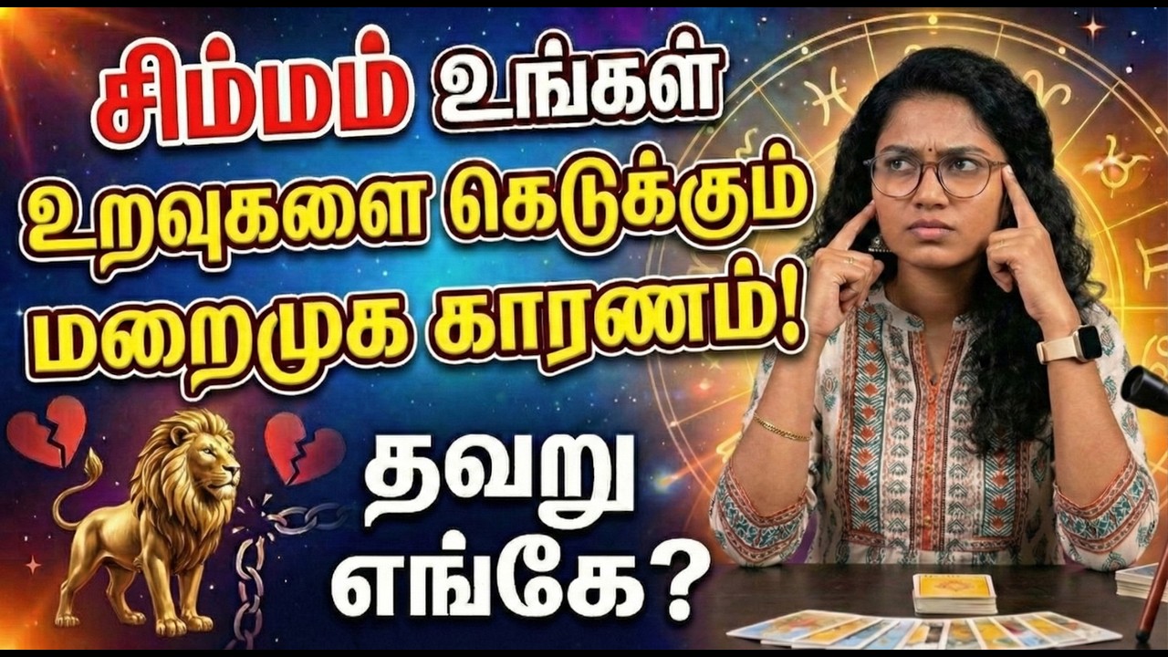 Simmam Rasi Love Problem 2026 | சிம்மம் உறவை கெடுக்கும் மறைமுக காரணம்