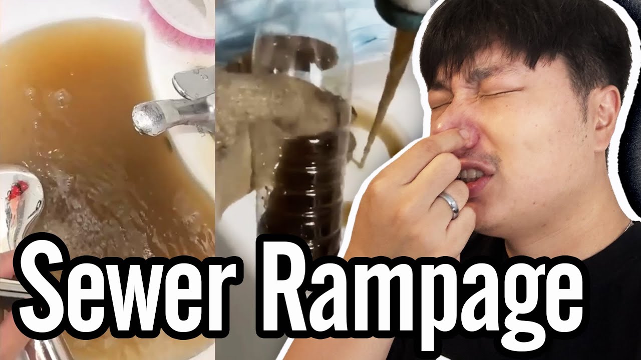 People have been drinking sewer water for a month 