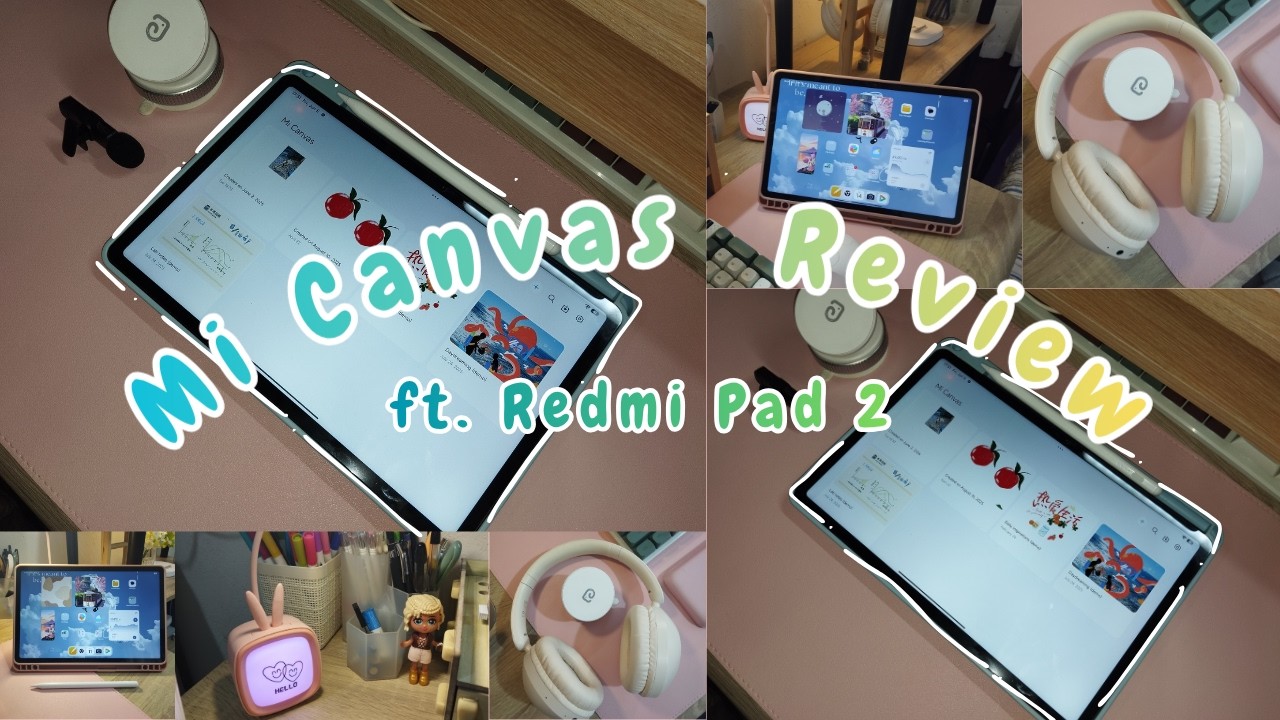 Redmi Pad 2 + MI Canvas Review ✍️ Every Feature You Need to Know!