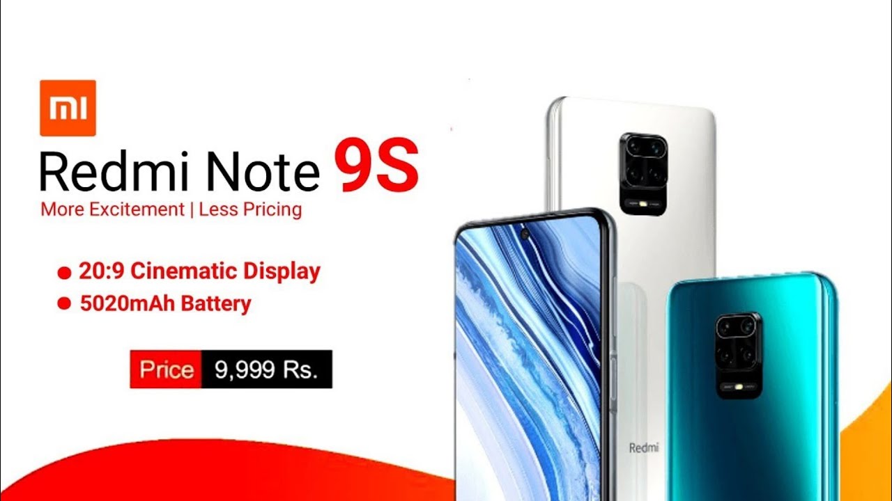 Xiaomi Redmi Note 9S | OFFICIAL Launch Date, Specifications & Price | New Budget Phone By Redmi