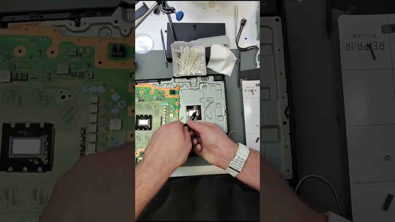 PS5 Liquid Metal Replacement Time-Lapse | Customer Overheating Repair