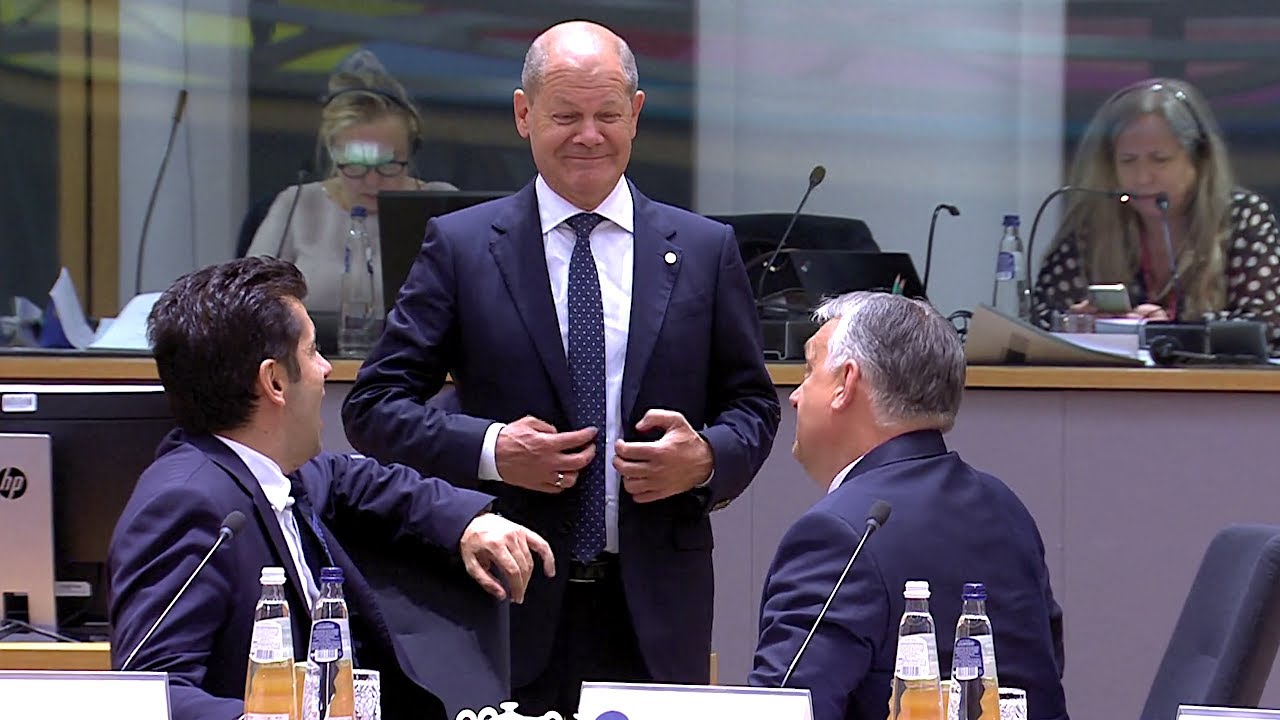23.06.2022 - Olaf Scholz, Viktor Orbán und alle anderen - Europäischer Rat: EU-Beitritt Ukraine u.a.