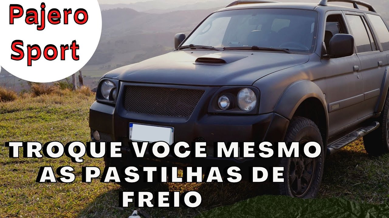 Como trocar o freio traseiro da Pajero Sport