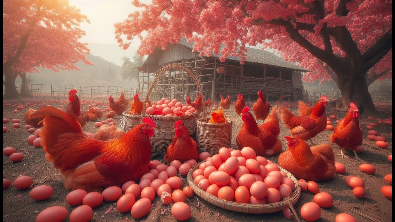 How To Raise Laying Chickens - Chicken Egg business - Harvest Egg