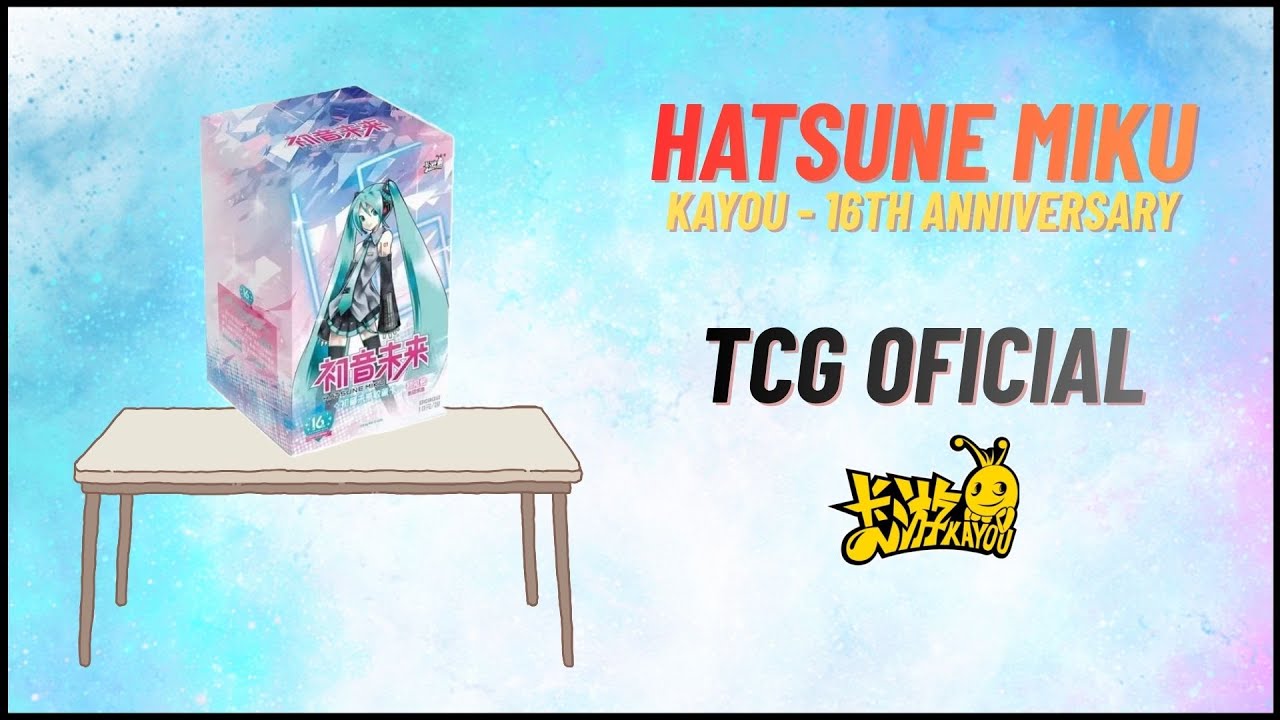 ¿Qué trae exactamente el set Kayou Hatsune Miku 16th Anniversary 🤔(Wave 1)