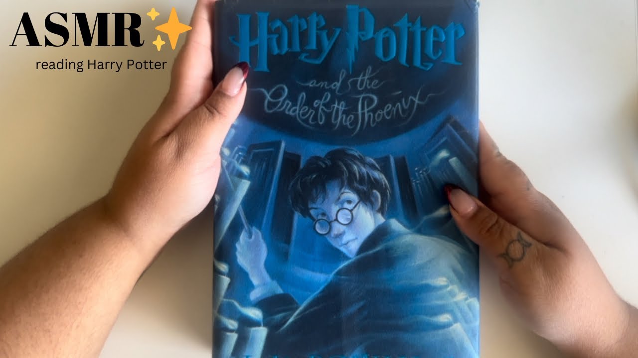 ASMR ~ Reading Harry Potter and the Order of the Phoenix chapter one ~ ￼ whispered reading
