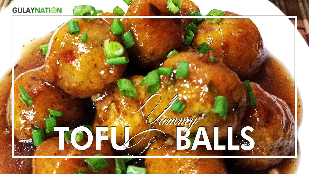 YUMMY TOFU BALLS RECIPE