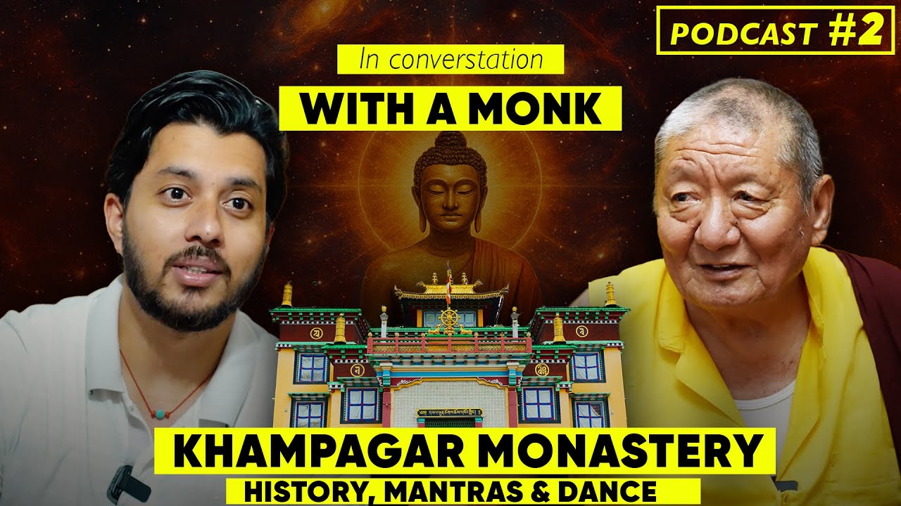 In conversation with a Buddhist Monk (Khenpo) at Khampagar Monastery | Chai & Cinema Podcast 2