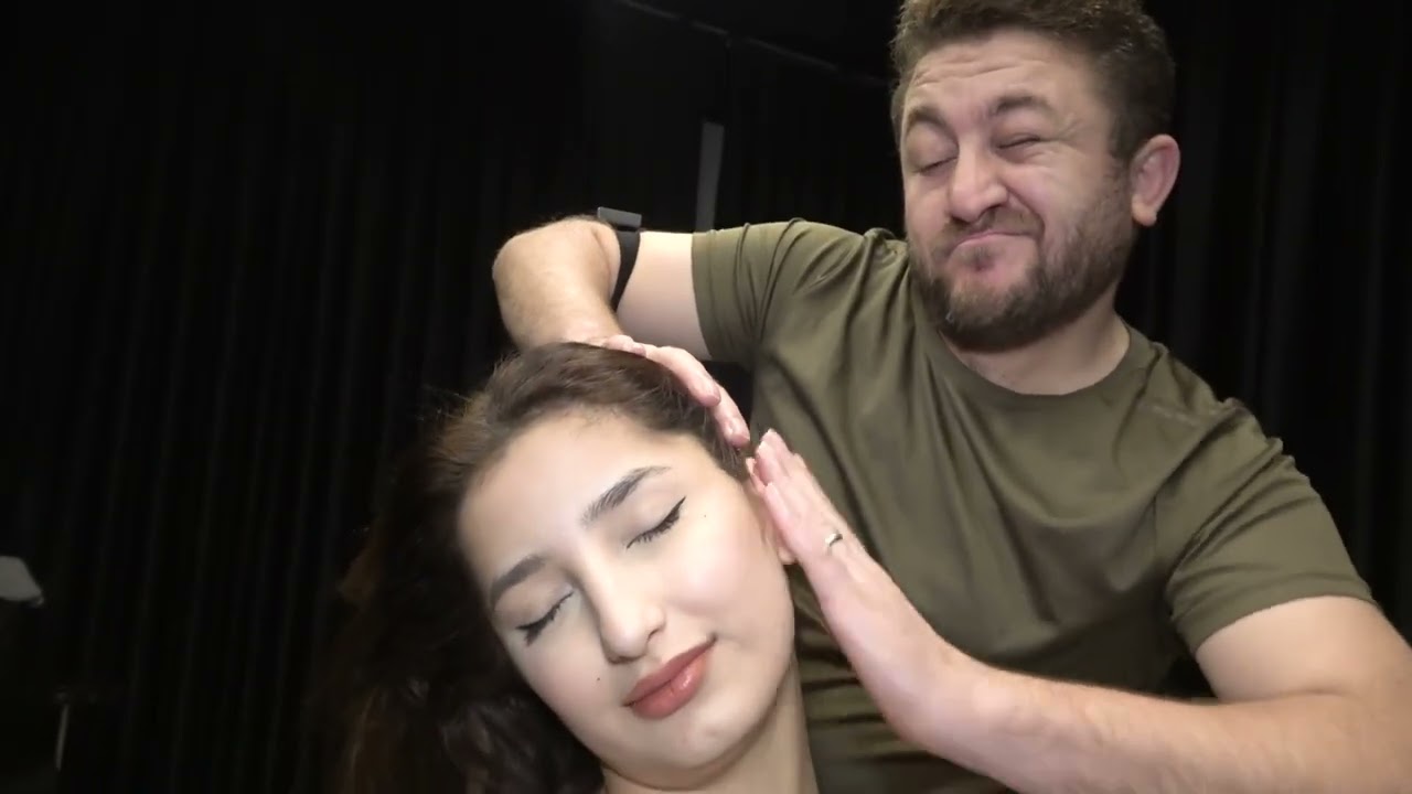 Female ASMR Head Massage Body Massage Face Massage Perfect Relaxing