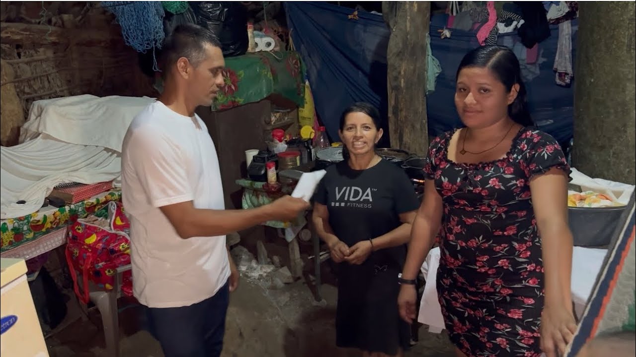 Así de agradecida la familia de doña Mariana por su ayuda este día / Jeremías Hernández Díaz/