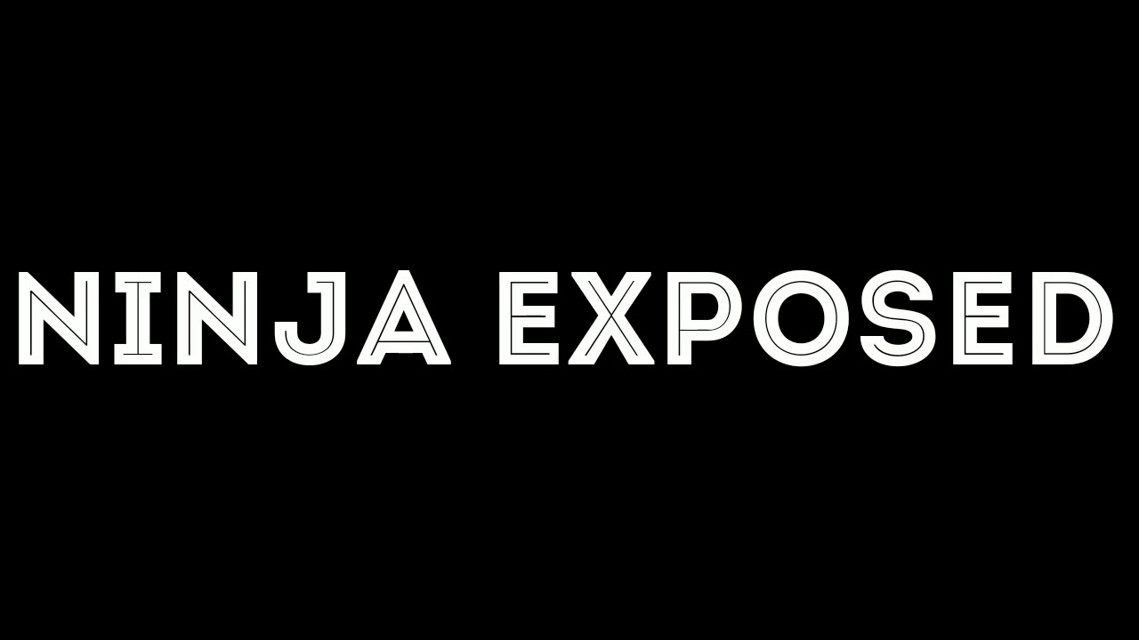 NINJA EXPOSED!!!! RACIST & HYPOCRITE (NOT CLICKBAIT) ENDED
