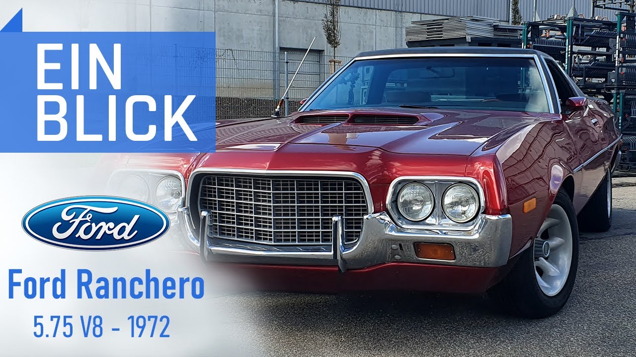 Ford Ranchero (1972) - Ein Auto GEGEN jede Norm!