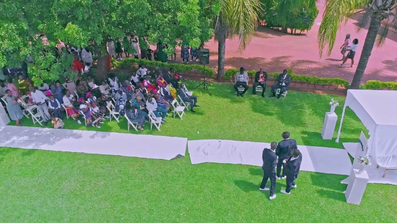 Groomsmen Entrance -Tshepo & Mpimo Wedding Highlights - Giyani(Tihosi Guest House).