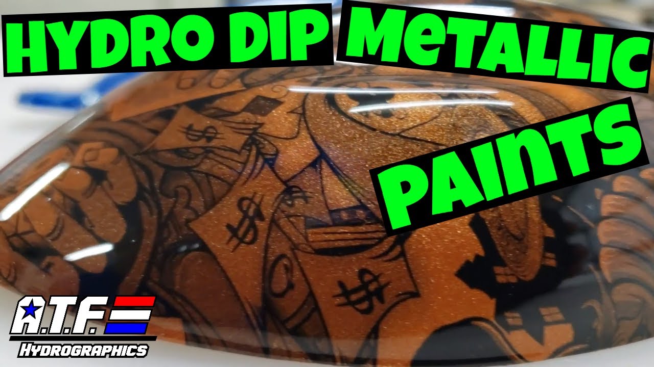 HYDRO DIP METALLIC PAINTS! - Plus New Pattern Testing!