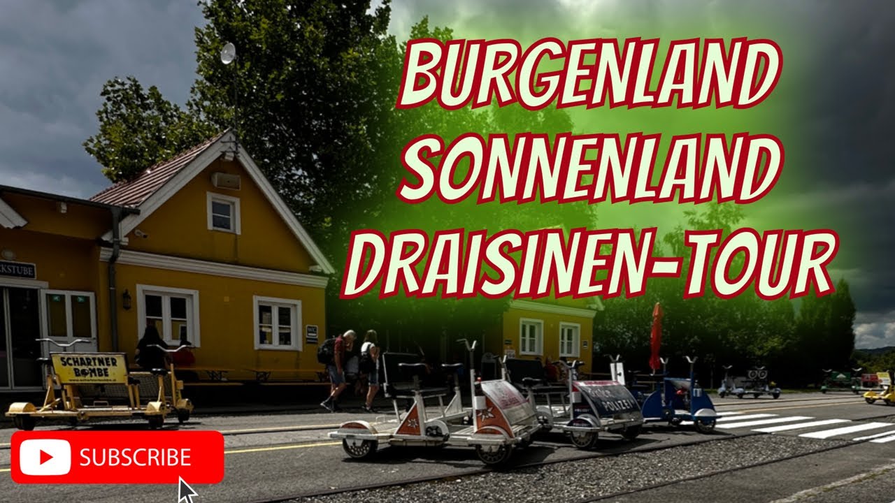 Sonnenland Draisinen-tour im Burgenland von Horitschon nach Oberpullendorf