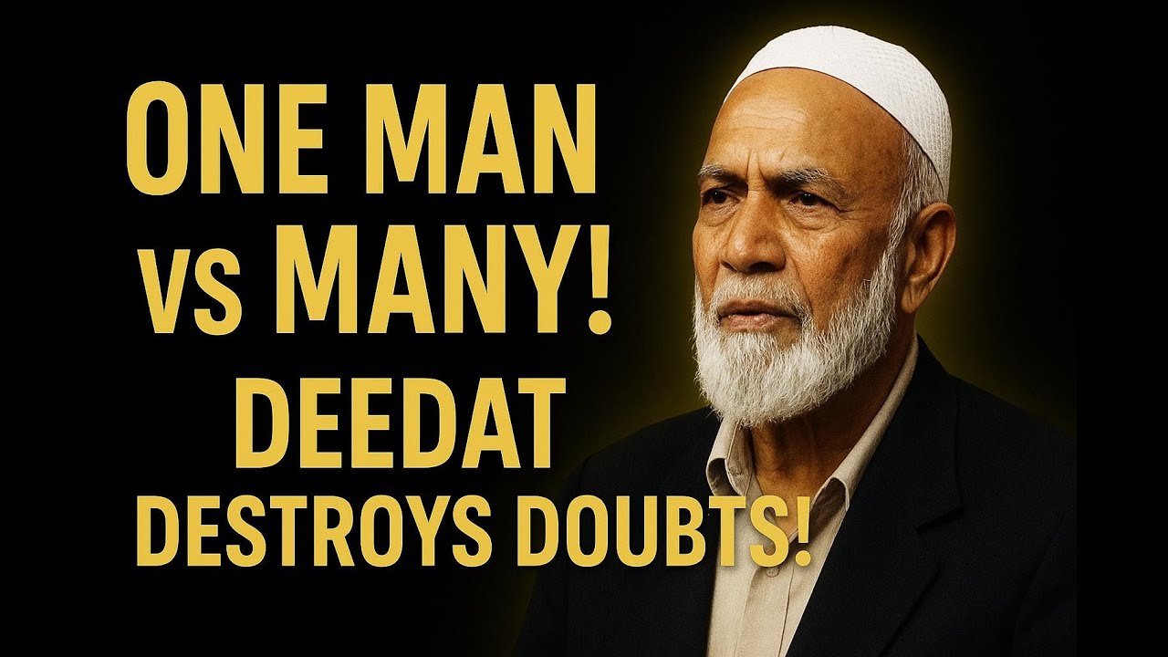 When Ahmed Deedat Stood Alone… and Silenced the Missionaries #AhmedDeedat #LionOfDawah #DeedatDebate