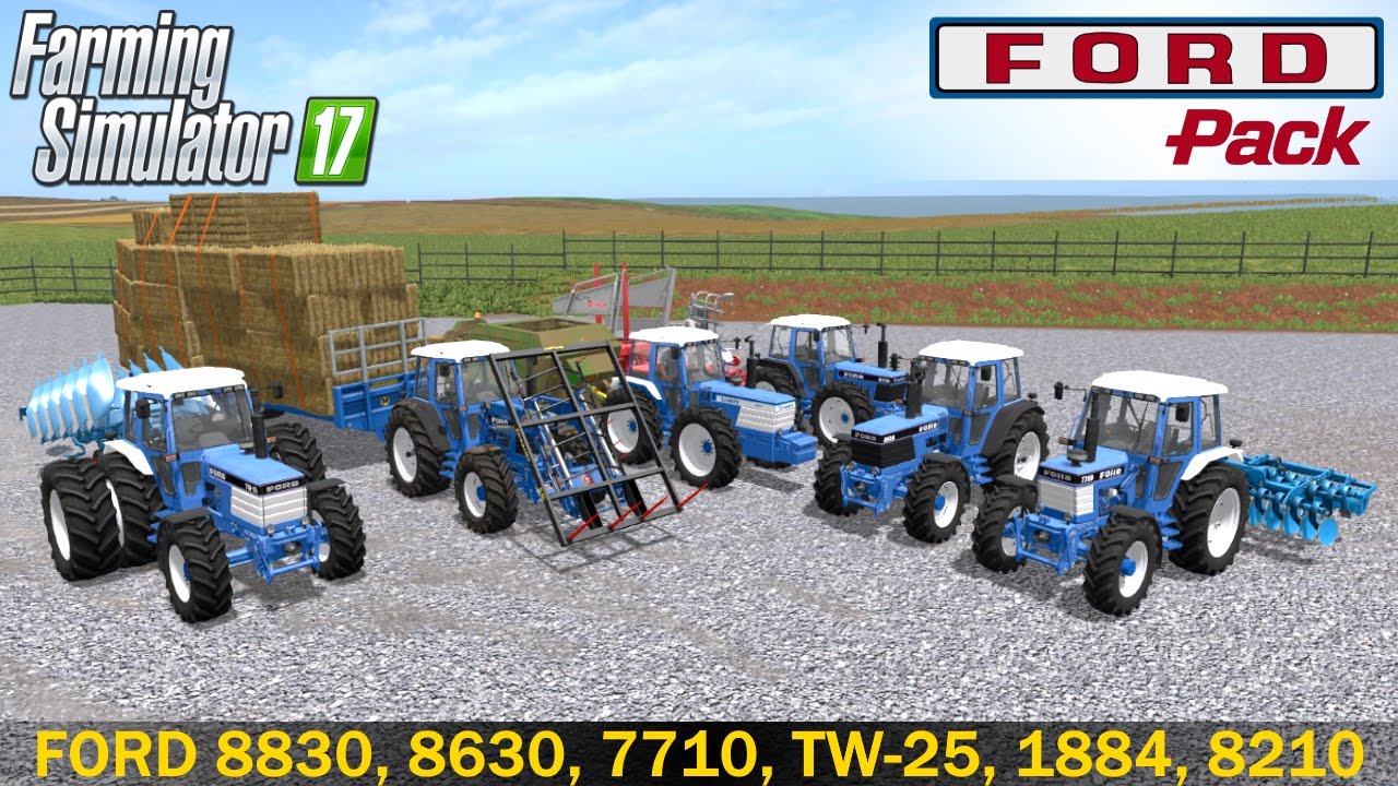 Farming Simulator 17 FORD TRACTOR PACK #2