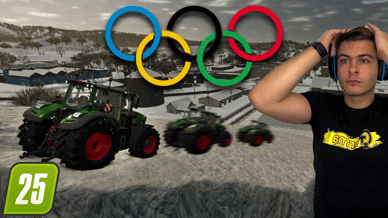 ZIMSKE OLIMPIJSKE IGRE V FS25! (FARMING SIMULATOR 2025) [SLO]