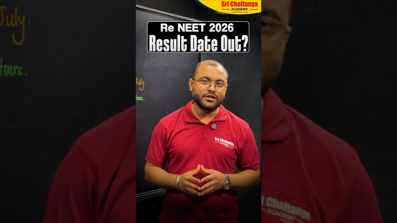 Re-NEET 2026 Result Date Out? 🚨 Important Update! #neet #reneet2026 #neetresult #shorts