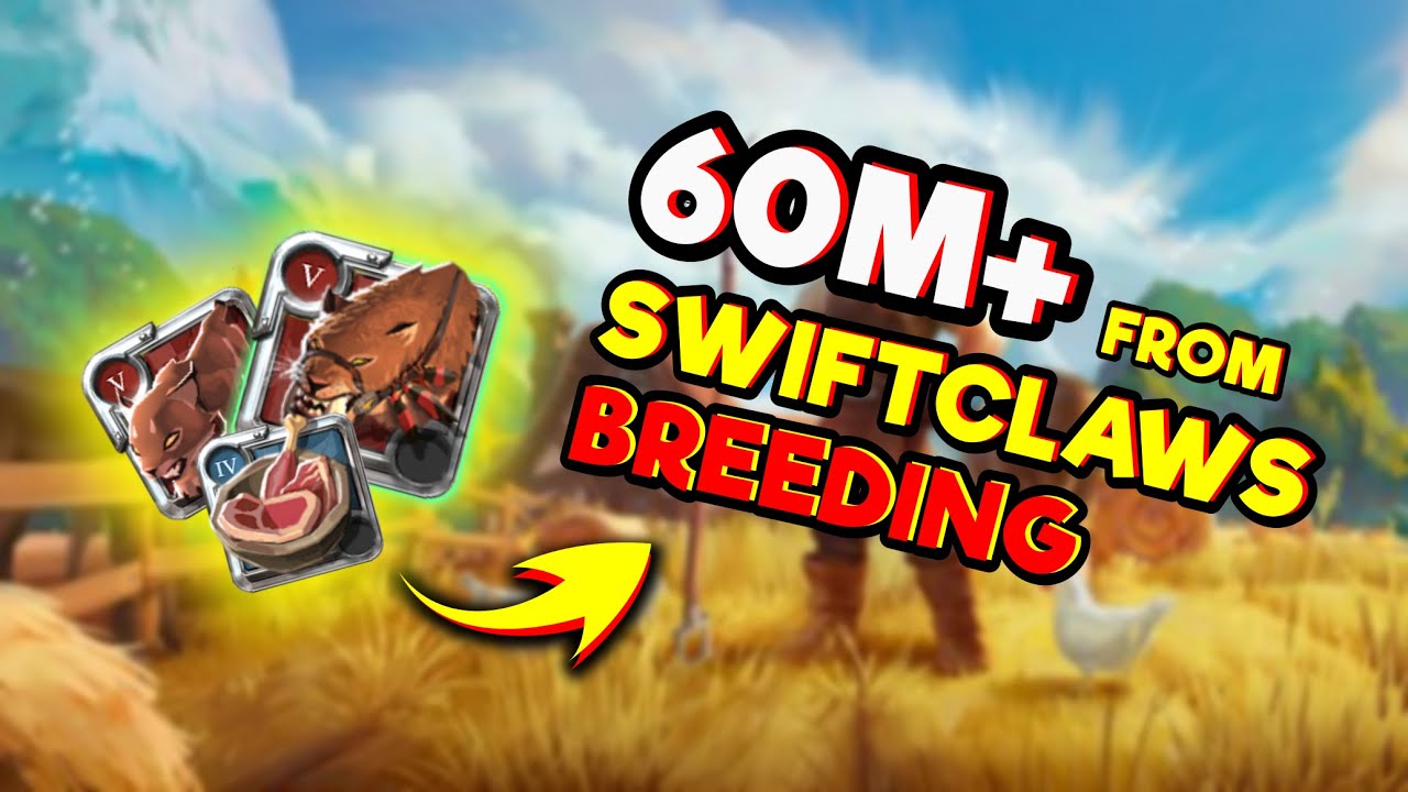 SWIFTCLAWS BREEDING TIPS AND PROFIT | ISLAND GUIDE | ALBION ONLINE