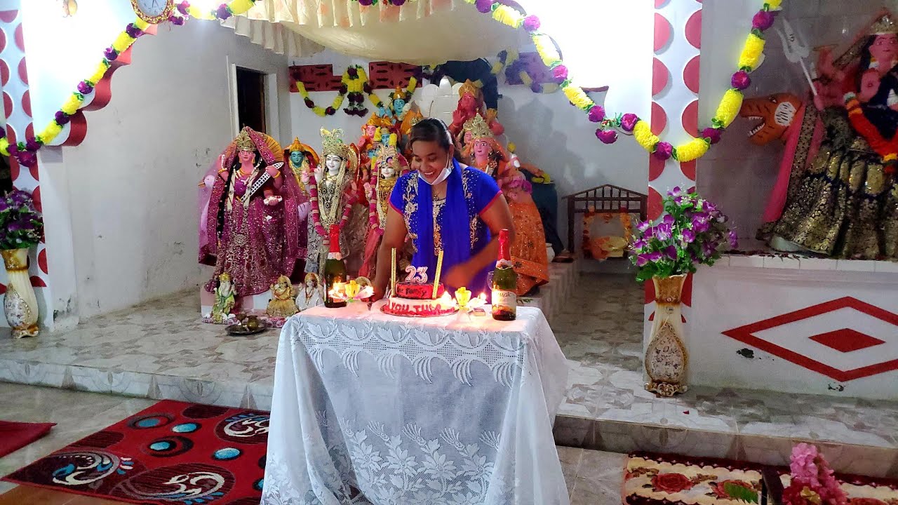 How I Celebrated My Birthday (Sis Surprised Me With A Cake)