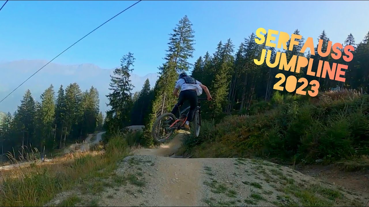Serfauss Bikepark Strada del sole & Freerideline | Gopro followcam