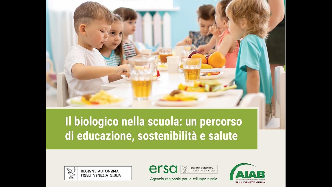Il bio nelle scuole del FVG, l’esperienza di 20 anni di attività con bambini, insegnanti e famiglie