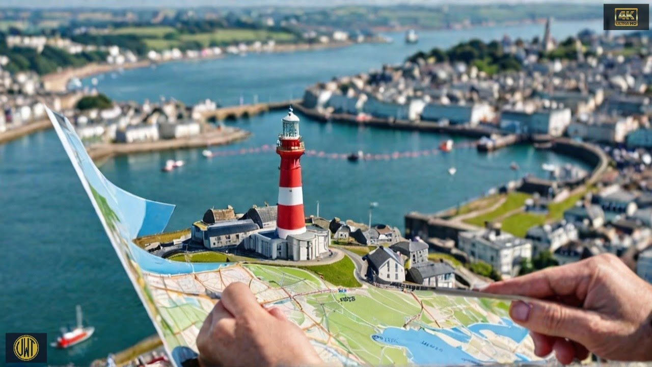 Walking Tour: Plymouth's Stunning Hoe Waterfront in 4K HDR