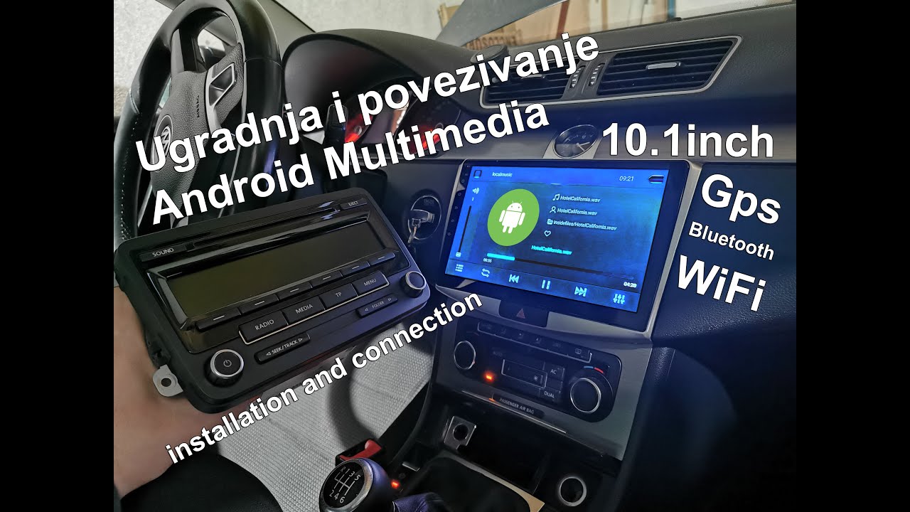 Kako ugraditi Android multimediju u auto / How To Install Android headunit in car