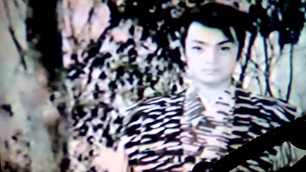 TV画面をカメラ撮影しました風小僧(目黒祐樹)