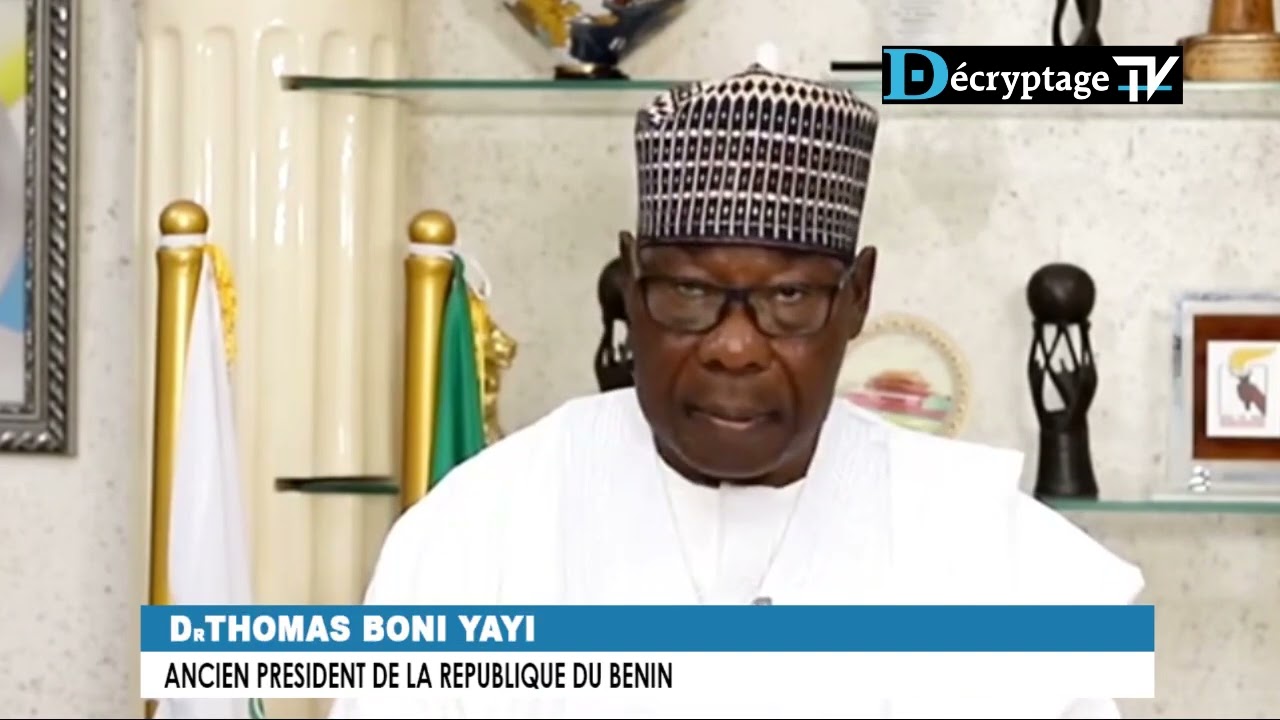 Déclaration de président Boni yayi