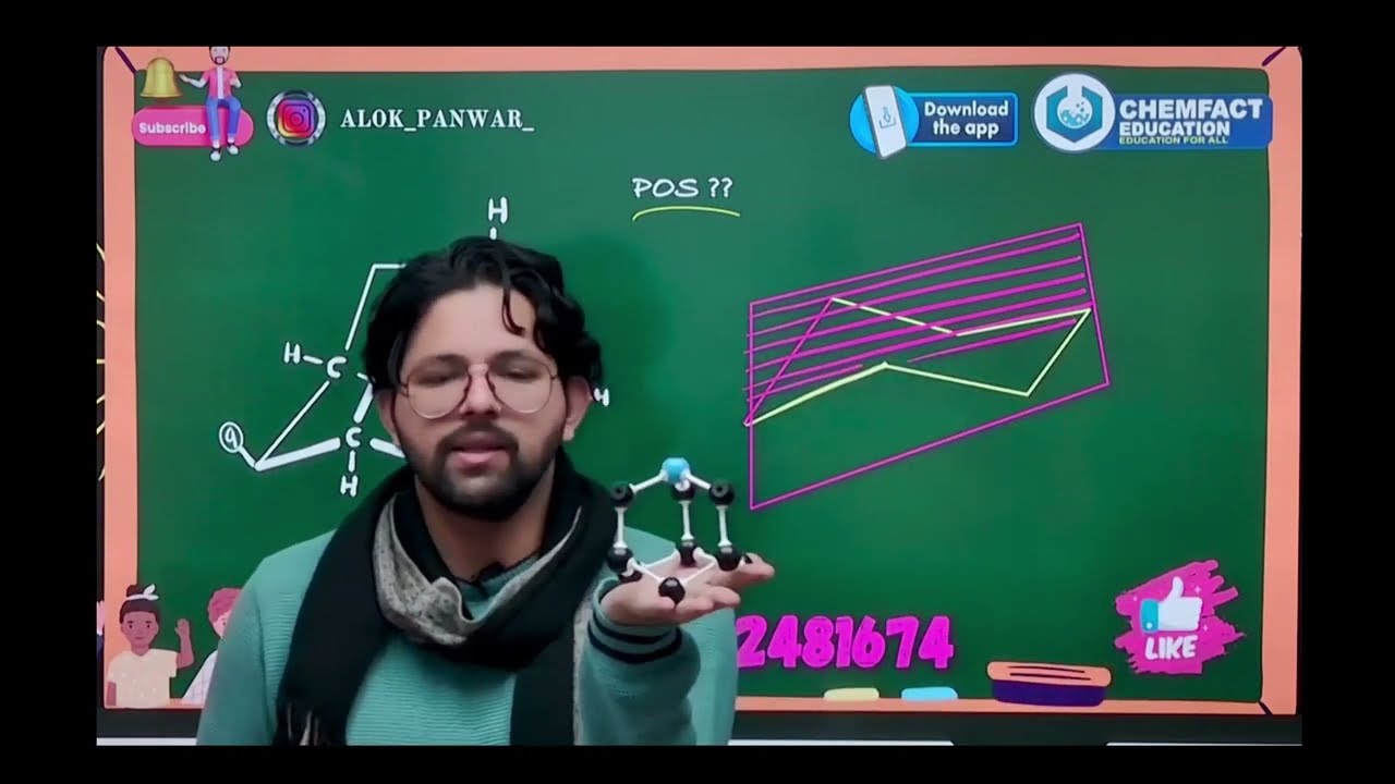 Numbers of chair forms in Adamantane molecule | Stereochemistry | Alok Sir #csirnetchemicalsciences