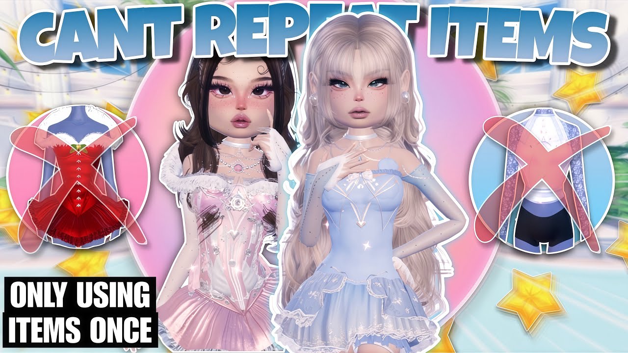 *CANT* Repeat ANY Items In Dress To Impress!! (Roblox)