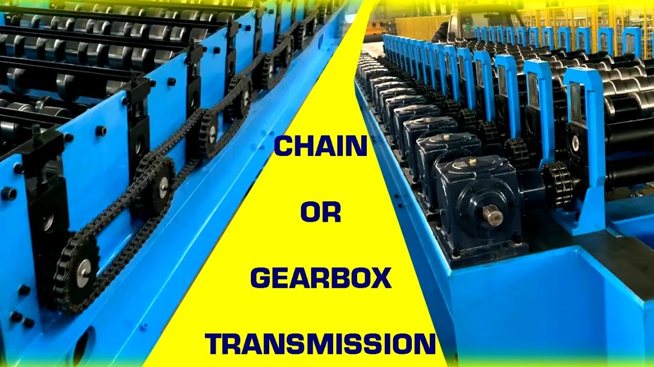 Roll Forming Transmission:  ▶What Transmission Is Applied On Your Roll Forming machine ◀